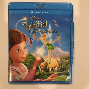 DISNEY TINKERBELL GREAT FAIRY RESCUE Blu-Ray & DVD
